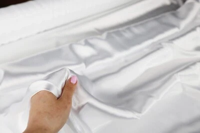 75 Colors Charmeuse Satin Fabric By the Yard - Image 1 of 4