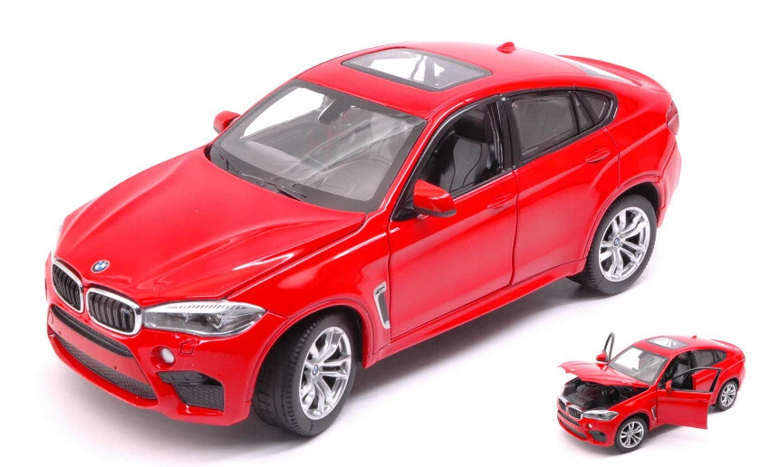 Rastar BMW X6 M 2018 RED 1:24 - Immagine 1 di 1