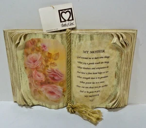 Vintage 1991 Decoupage MY MOTHER By Judith Bond Book Poem Mom Mother’s Day Gift - Picture 1 of 3