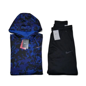 Nike Therma-Fit 2 PC Sweatsuit Men's Size L-XL Fleece Tracksuit Gift Set NWT - Picture 1 of 14