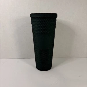 Starbucks Matte Dark Green Studded Venti Tumbler - Soft Touch 24oz Tasse - Bild 1 von 4