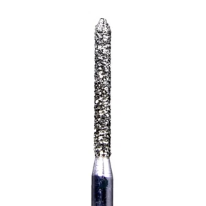FG Diamond Burs 879.012C Cylinder Beveled End Coarse Grit Pk of 10 - Picture 1 of 2