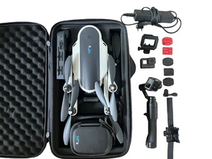 COMPLETE SET: GoPro Karma Drone + GoPro Hero6 Black + Gimbal + Controller - Picture 1 of 12