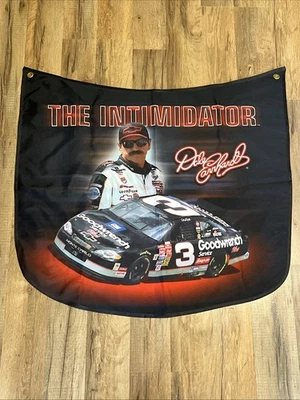 NASCAR #3 Dale Earnhardt Sr The Intimidator Hood Shaped Display Flag 28”x25” - Image 1 of 4