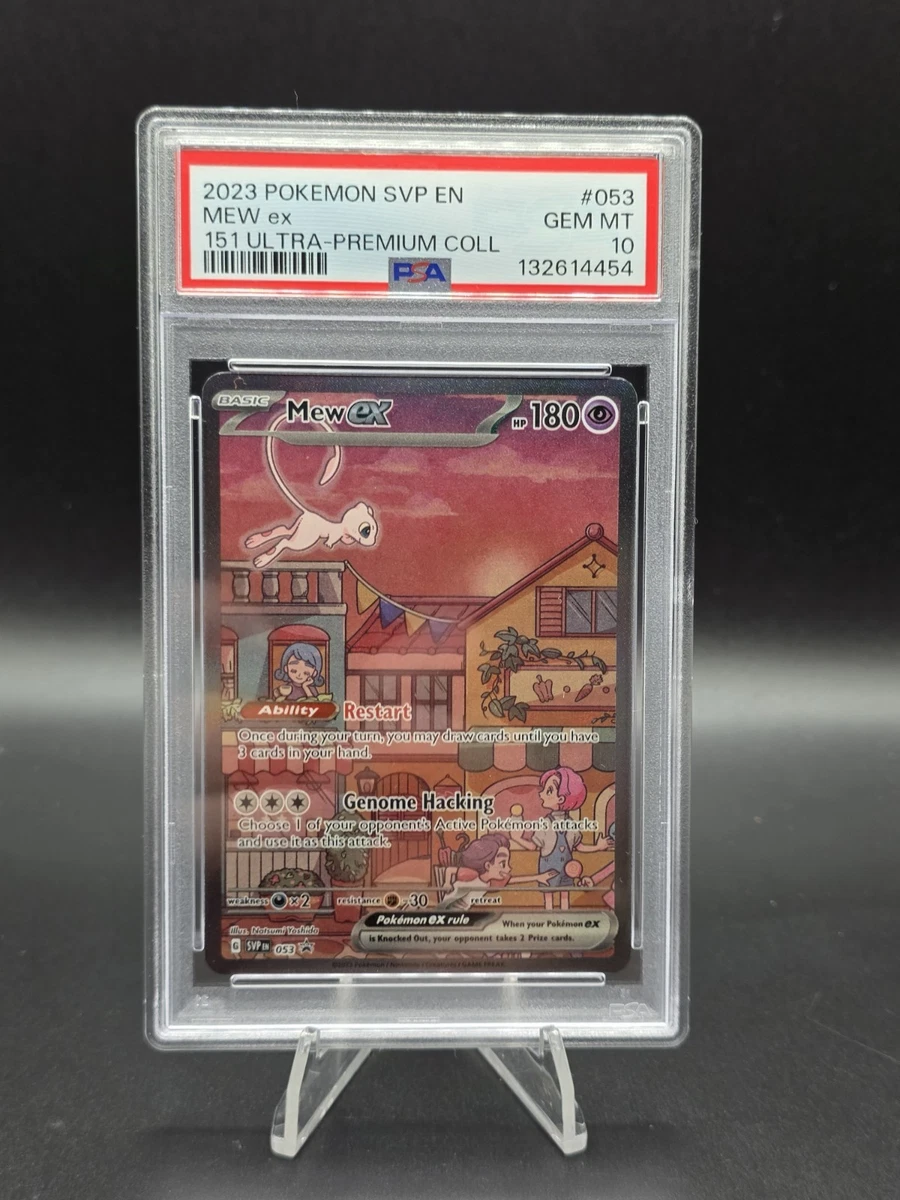 Mew Pokémon TCG Professional Sports Authenticator (PSA) Grade 10