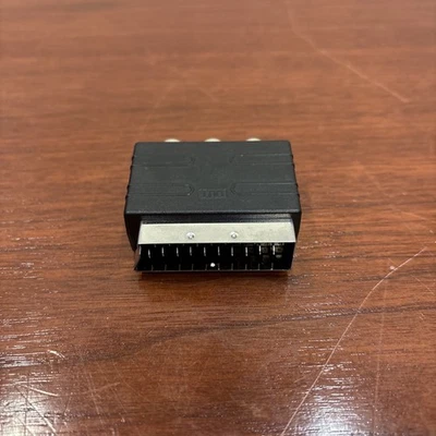 SCART Output Adapter - Female Audio/Video RCA Input Connector to Male 21Pin  - Image 1 of 4