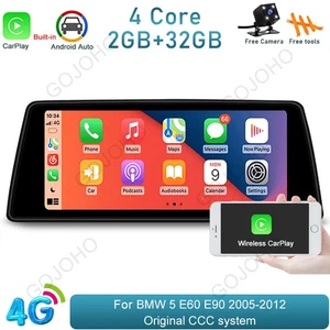10.25" Car Stereo For BMW 5 Series E60 E61 CCC Android 13 Radio Carplay GPS Navi - Bild 1 von 14