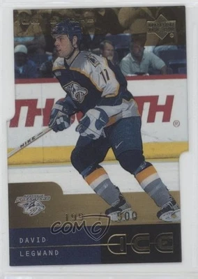 2000-01 Upper Deck Ice Stars /500 David Legwand #23 - Image 1 of 2