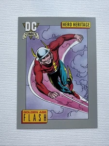 ⭐🦄 Tarjeta coleccionable Flash #4 Impel Edad de Oro | DC Comics coleccionable de colección - Imagen 1 de 2