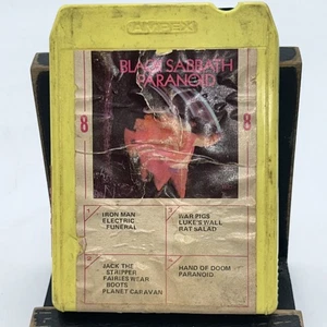 Black Sabbath Paranoid 8 Track Stereo Tape Cartridge - Picture 1 of 5