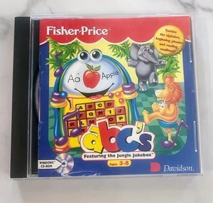 Fisher-Price ABC's Featuring Jungle Jukebox (PC, 1995) Ages 5 Windows Untested - Picture 1 of 4