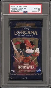 2023 Disney Lorcana The First Chapter Mickey Mouse Booster Pack Sealed PSA 10 - Bild 1 von 2