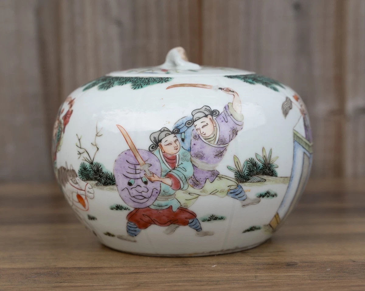 粉彩玫瑰JAR 在中国古董花瓶| eBay