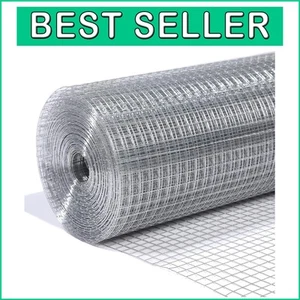 Eco-Friendly 24" x 100' Galvanized Hardware Cloth - Perfect for DIY Projects - Picture 1 of 10