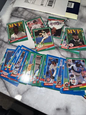 Sports Cards Lot MLB Donruss 1990 Baseball - Image 1 of 3