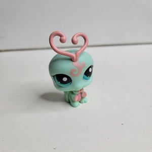 Autentico Littlest Pet Shop LPS blu chiaro rosa cimice dell'amore #1727 - Foto 1 di 4