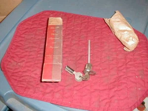 NOS MOPAR 1946-47-48 IGN & DOOR LOCKS & KEYS ALL MODELS WITH HURD LOCKS - Picture 1 of 1