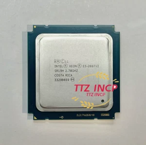 Intel Xeon E5-2697 V2 LGA2011 Server CPU Processor 2.7GHz 12 Core SR19H 130W - Picture 1 of 2