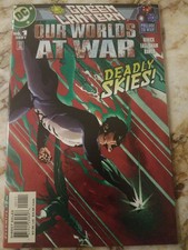 GREEN LANTERN OUR WORLD'S AT WAR #1 NM- SUPERMAN 1 GANTHET 1 APP 2001 COMIC