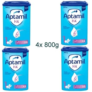 4x 800g Aptamil HA 1 Anfangsmilch von Geburt an Babynahrung Milch Pulver - Bild 1 von 2