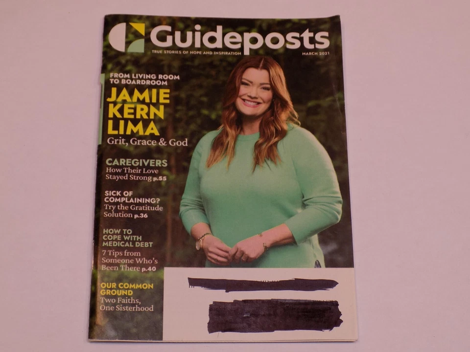 Guideposts Magazine March 3 2021 Issue Jamie Kern Lima of IT Cosmetics Gratitude - Image 1 of 1