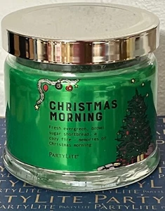 PartyLite 3 Docht Duftwachsglas Christmas Morning grün NEU OVP G732021 - Bild 1 von 1