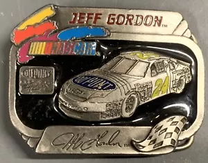 Fibbia cintura Dupont Jeff Gordon Nascar edizione limitata # 8983 1995 smalto e ottone - Foto 1 di 3