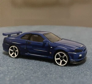 Miniature Majorette Nissan Skyline GTR R34 1/59 1/64 3 inches Neuve sans Boite - Imagen 1 de 6