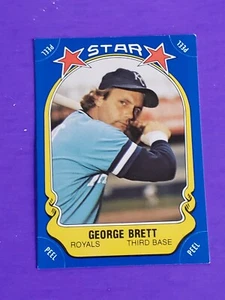 1981 Fleer #116 George Brett Baseball Sticker Karte - Bild 1 von 7