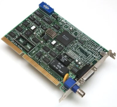 ETH PC-04 16-bit ISA LAN card network board 10base2-BNC-coaxial and 10base5-AUI - Bild 1 von 4