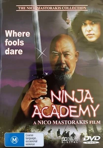 DVD NEW: Ninja Academy - 1989 Nico Mastorakis' comedy, Turning Geeks To Warriors - Picture 1 of 2