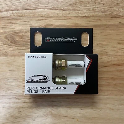 OEM HARLEY DAVIDSON SCREAMIN' EAGLE SPARK PLUG PAIR - 31600106 [ NEW ] - Image 1 of 2