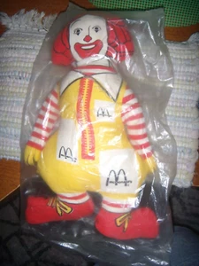 1970'S RONALD MCDONALD 13" DOLL, ALL ORIGINAL IN BAG - Picture 1 of 2
