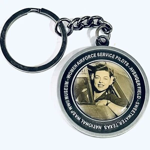 Women’s Air Force Service Pilots Keychain WASP WWII Museum Sweetwater TX 2” New - Picture 1 of 3
