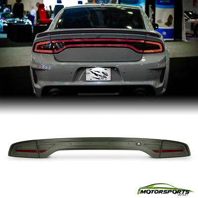 For 2015-2023 Dodge Charger NOVA-Series Prismatic LED Tail Lights Smoke - Image 1 of 4