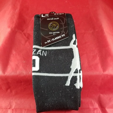 San Antonio Spurs PWKY Mens Socks. No 2 Classic Fit. Size Lg Fits Shoe Size 6-12 Cover