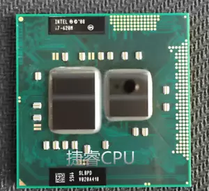 Intel Core i7-620M 2.66GHz Dual-Core Mobile Laptop CPU SLBPD Socket G1 - Picture 1 of 4