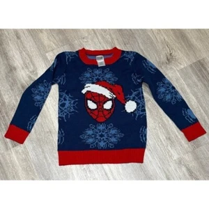 Marvel Spider-Man Christmas sweater size 6 - Picture 1 of 5