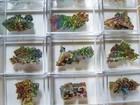 +++ 1 Stück: WISMUT Kristall, synthetisch +++ Bismuth Stufe Mineralien Sammlung