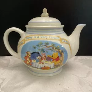 Vintage LENOX Disney Winnie The Pooh Pantry Porzellan große Teekanne 1990er NEUWERTIG - Bild 1 von 13