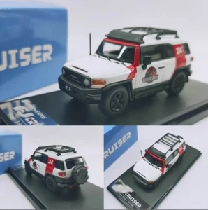 Modelo de automóvil de aleación de parque jurásico 1/64 FJ Gruiser #24 - Imagen 1 de 1