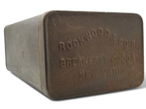 Vintage Rockwood & Co. Breakfast Cocoa New York Tin - Picture 1 of 6