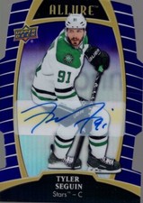 2019-20 Upper Deck Allure Auto Purple Diamond #60 Tyler Seguin /10 - NM-MT