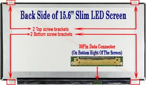 15.6" B156HAN01.1 For Dell D7N36 0D7N36 Compatible Laptop LED Screen FHD Non-IPS - Picture 1 of 6