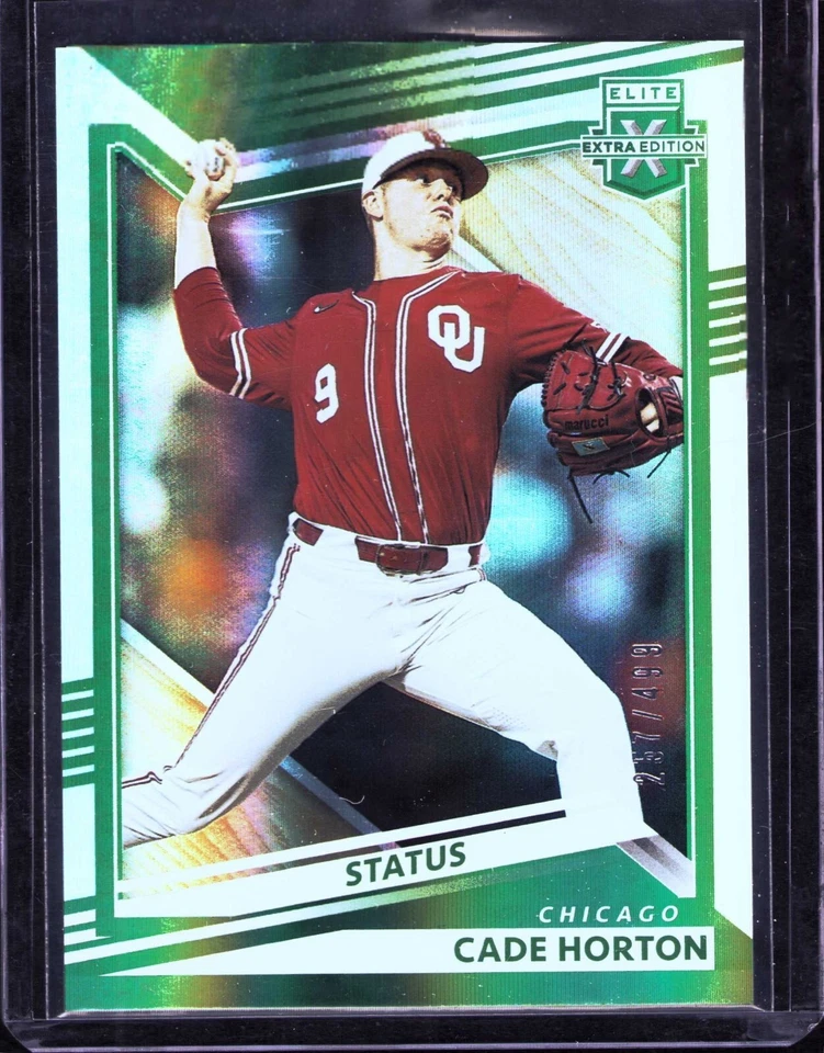 2022 Panini Elite Extra Edition #7 Cade Horton 257/499 (RC) - Image 1 of 1