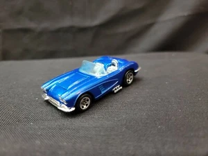 Hot Wheels 1994 '58 Corvette Coup metallicblau Maßstab 1/64 Druckguss lose - Bild 1 von 7