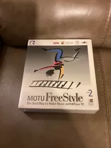 MOTU FREE STYLE VERSION 2 (MICROSOFT WINDOWS COMPATIBLE) - NEW - Picture 1 of 9