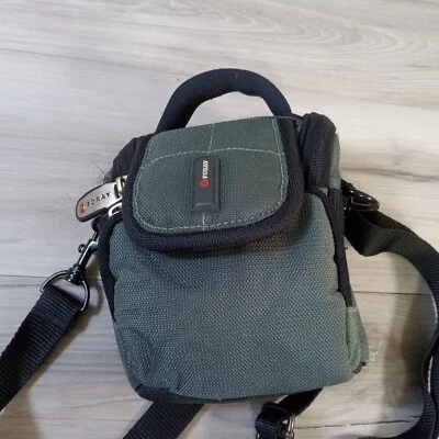 Foray Camera Case Gray Black Strap Padded Rugged Divider Multiple Compartments - Image 1 of 4