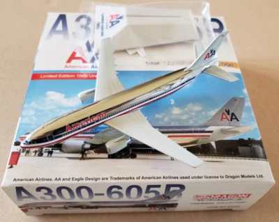 Airbus A300B4-605R American Airlines N59081 Dragon Wings 1:400 Foto 1 de 4