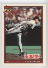 1991 Topps Factory Set Collector's Edition (Tiffany) Colby Ward #31 Rookie RC